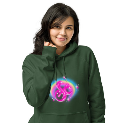 Unisex eco raglan hoodie